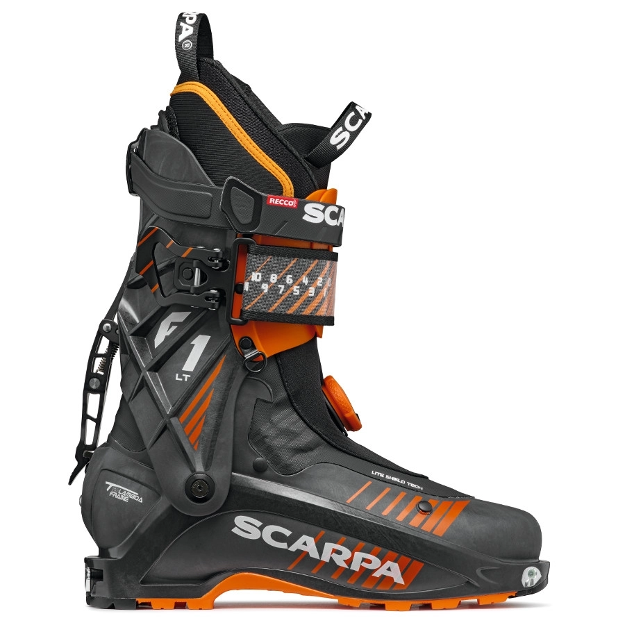 Lyžařské boty Scarpa F1 LT 12172T  carbon-orange
